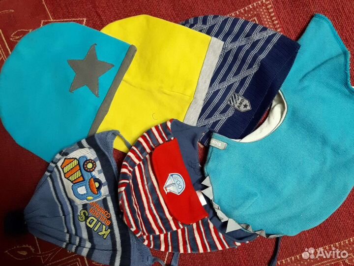 Шапки детские для мальчиков