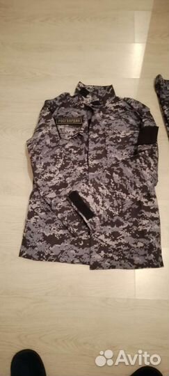 Форма Росгвардии синяя точка