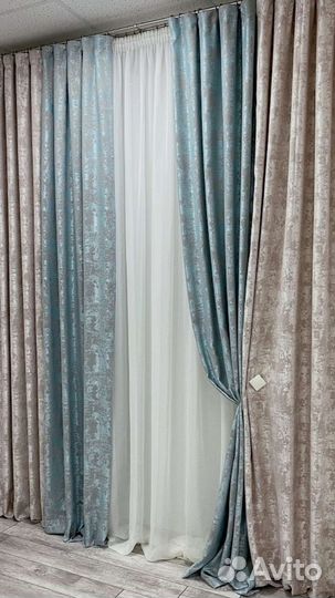 Пошив штор и тюли