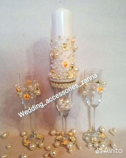 Свадебные аксессуары на стол