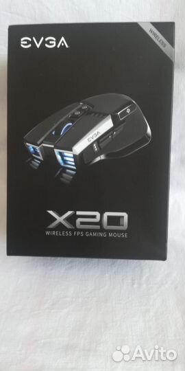 Компьютерная игровая беспроводная мышь evga X20