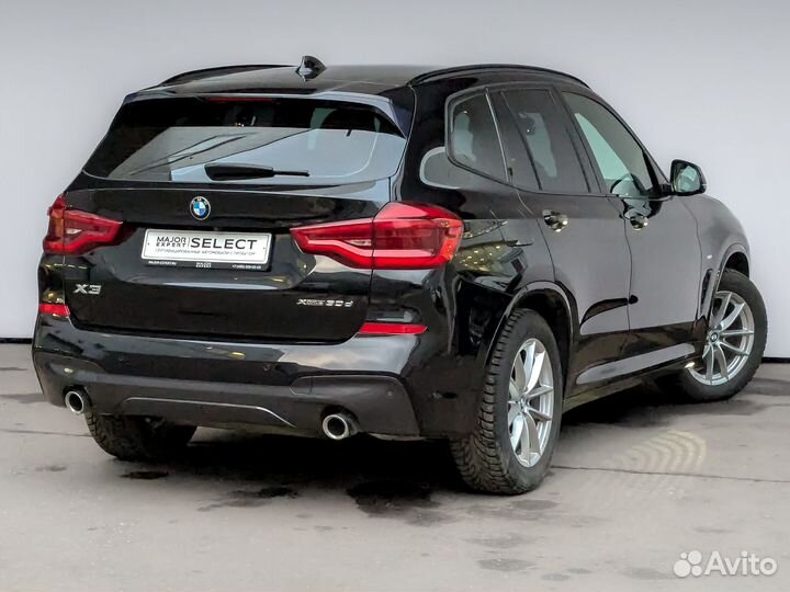 BMW X3 3.0 AT, 2021, 55 400 км