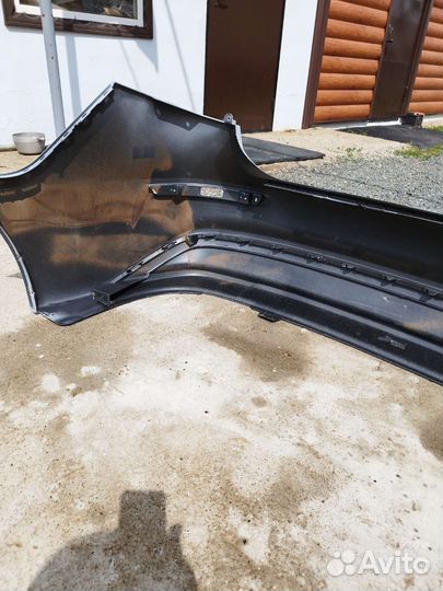 Бампер задний на кио Рио 3