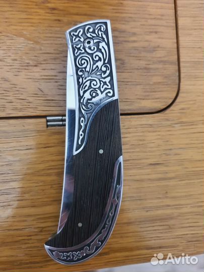 Нож складной ручной работы