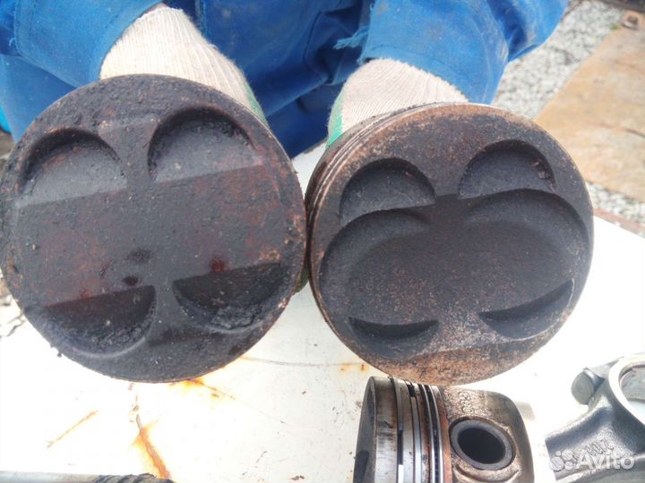 Поршня ваз 2112 с проточкой 21124