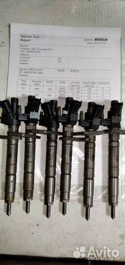 Форсунка Land Rover 3.0 TDV6 306DT