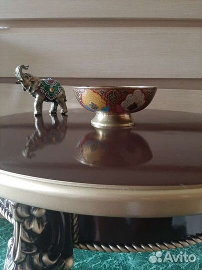 Ваза, латунь.Индия(конец 70х, 80е годы)