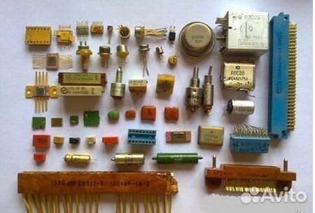 Радиодетали и платы СССР