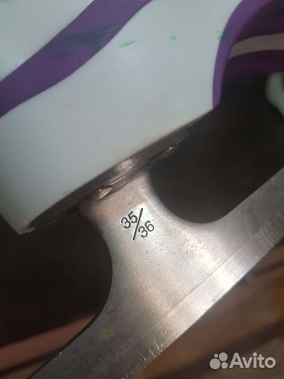 Коньки фигурные, 35/36 размер