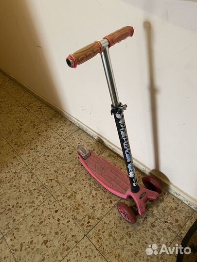 Самокат детский трехколесный бу