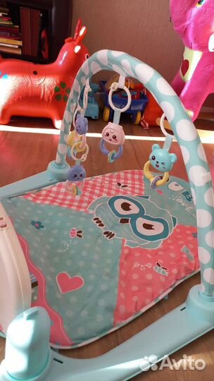 Музыкальный развивающий коврик