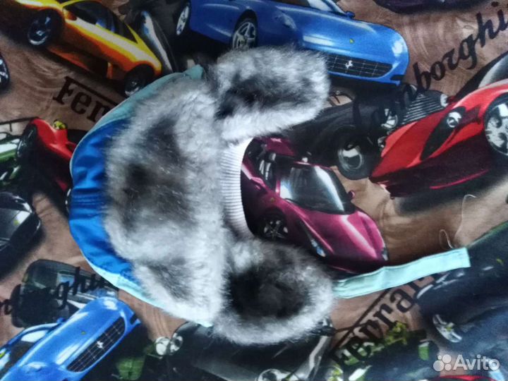 Зимняя детская шапка