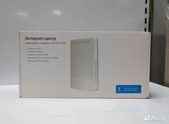 Интернет центр Gemtek Yota 4G LTE