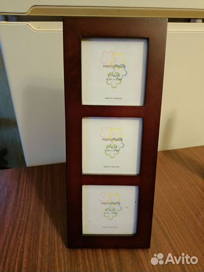 Фоторамка деревянная