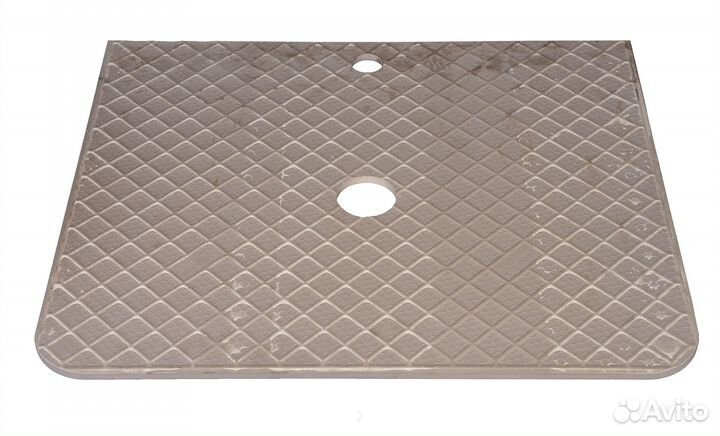 Столешница под раковину 60*46 керамогранит коричне