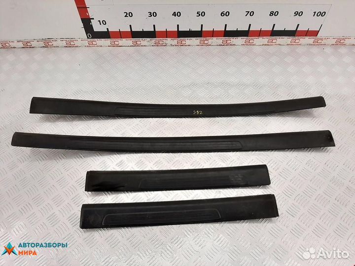 Накладка на порог Audi A6 4B/C5 рест. 2004