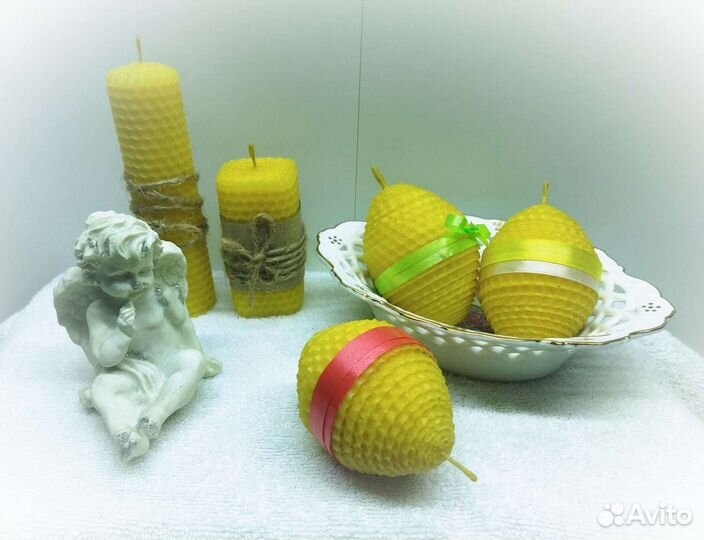 Cвечи из вощины