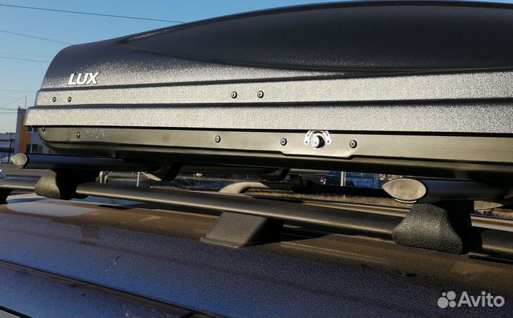 Багажник на рейлинги аэродинамический капля 120см