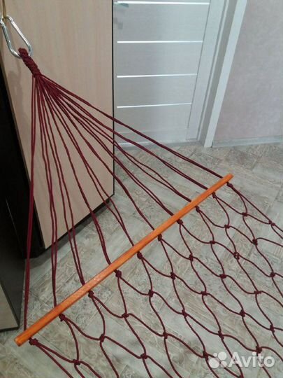 Гамак садовый плетеный 185 см*80 см