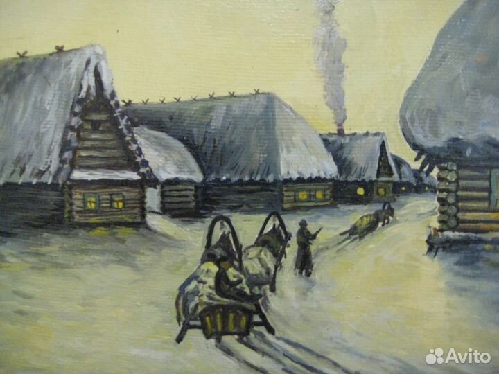 Картина маслом на холсте