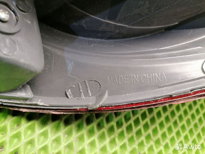 Фонарь задний левый хендай Solaris 1 поколение