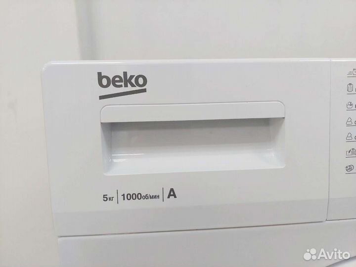 Узкая 5кг Стиральная машина бу Беко/Гарантия/Доста