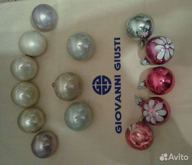 Елочные игрушки СССР