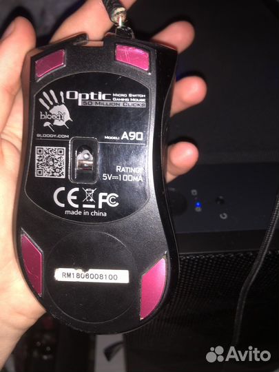 Игровая мышь bloody a90