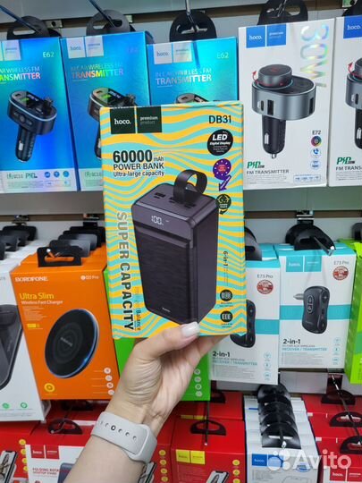 Внешний аккумулятор hoco db31 оптом