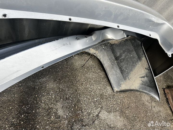 Задний бампер на гранту фл рислинг