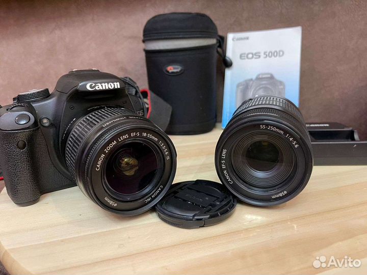 Зеркальный фотоаппарат canon 500d