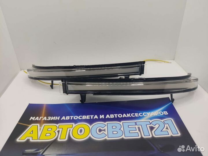 2х режимные поворотники в зеркала Лада Приора Plaz