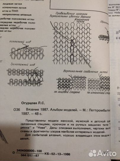 Подшивка советских журналов по вязанию