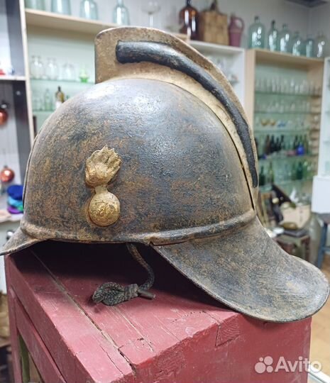 Каска пожарника, 1920-1930гг