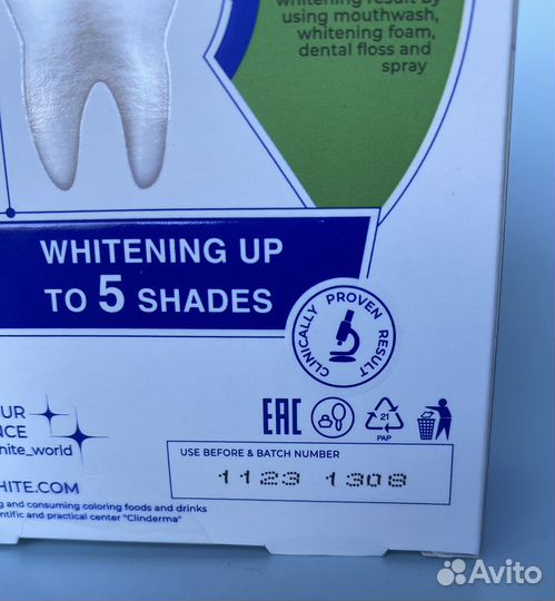 Система отбеливания зубов до 5 тонов Global White