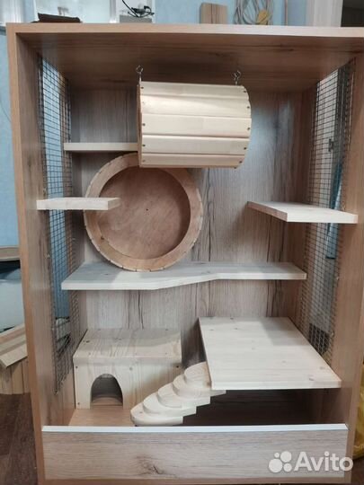 Витрина для дом-х грызунов 95/70/42 