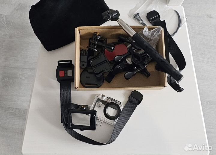 Комплект креплений, бокс для экшн камеры и селфи