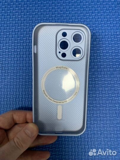 Чехол стеклянный Magsafe iPhone 14 Pro