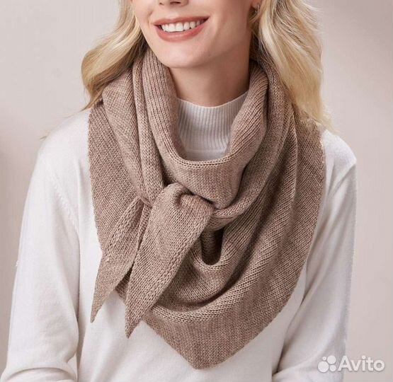 Вязаная косынка