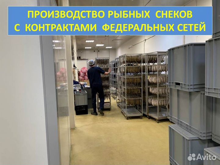Готовый бизнес - Производство рыбных снэков