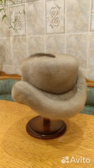 Шапка норковая женская