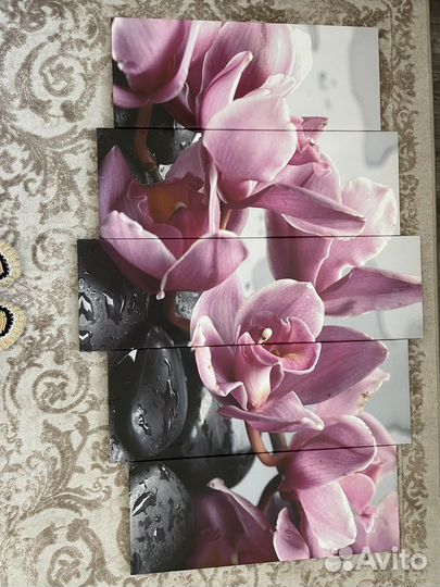 Модульная картина орхидеи