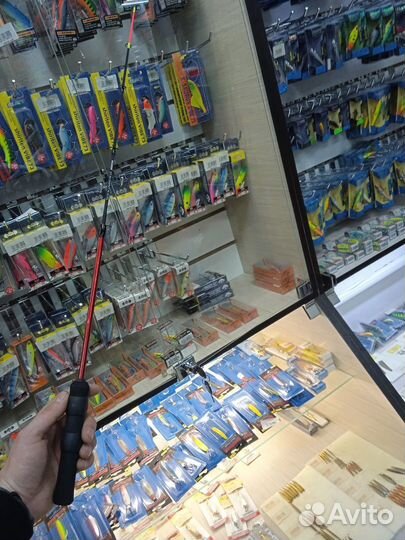 Удочка зимняя на судака akara ICE JIG compact 70см