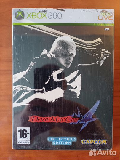 Devil May Cry 4 (стилбук xbox360)