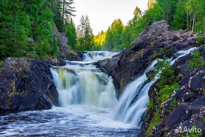 Водопад Кивач, трансфер, экскурсия