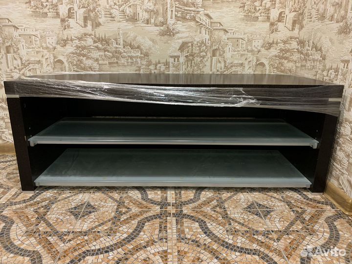 Тумба под тв с полками