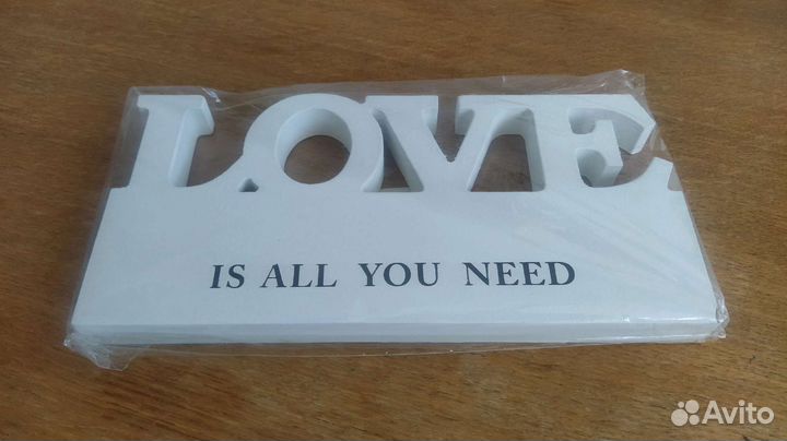 Декоративная надпись