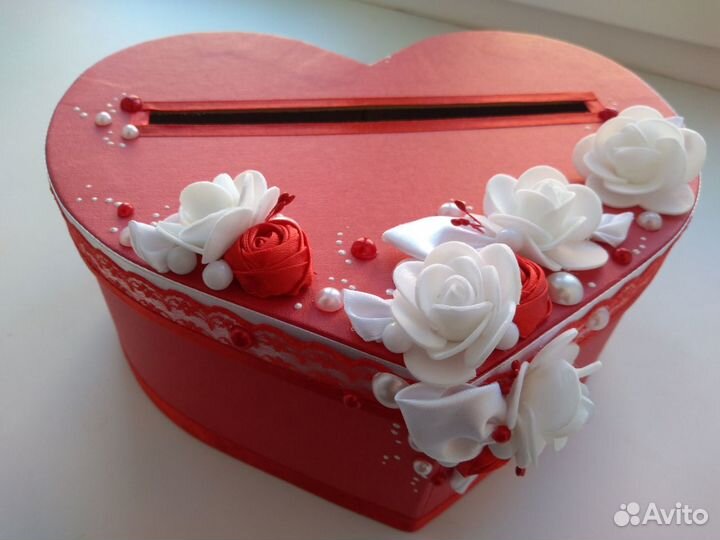 Свадебный сундучок-копилка