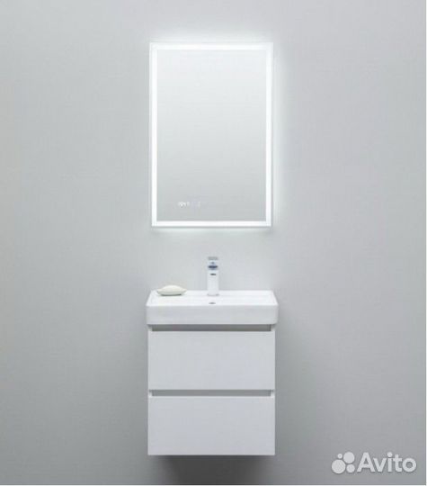 Мебель для ванной Aquanet Вега 50 белая