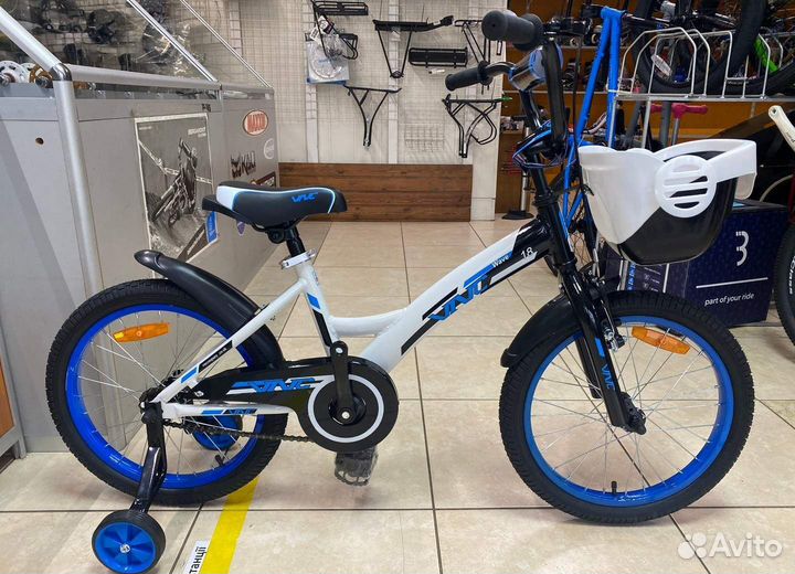 Детский четырехколесный велосипед 12